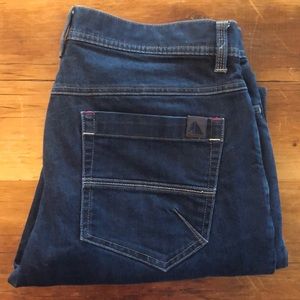 L.L. Bean Fleece Lined Mountain Town Jeans 34x32